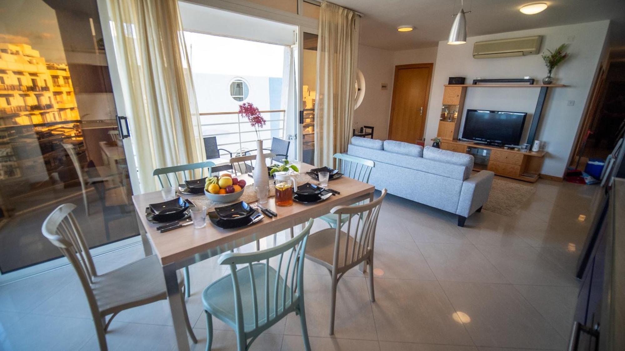 Mellieha Bay 3 Bedroom Apartment "Coastal Comfort" Exteriör bild