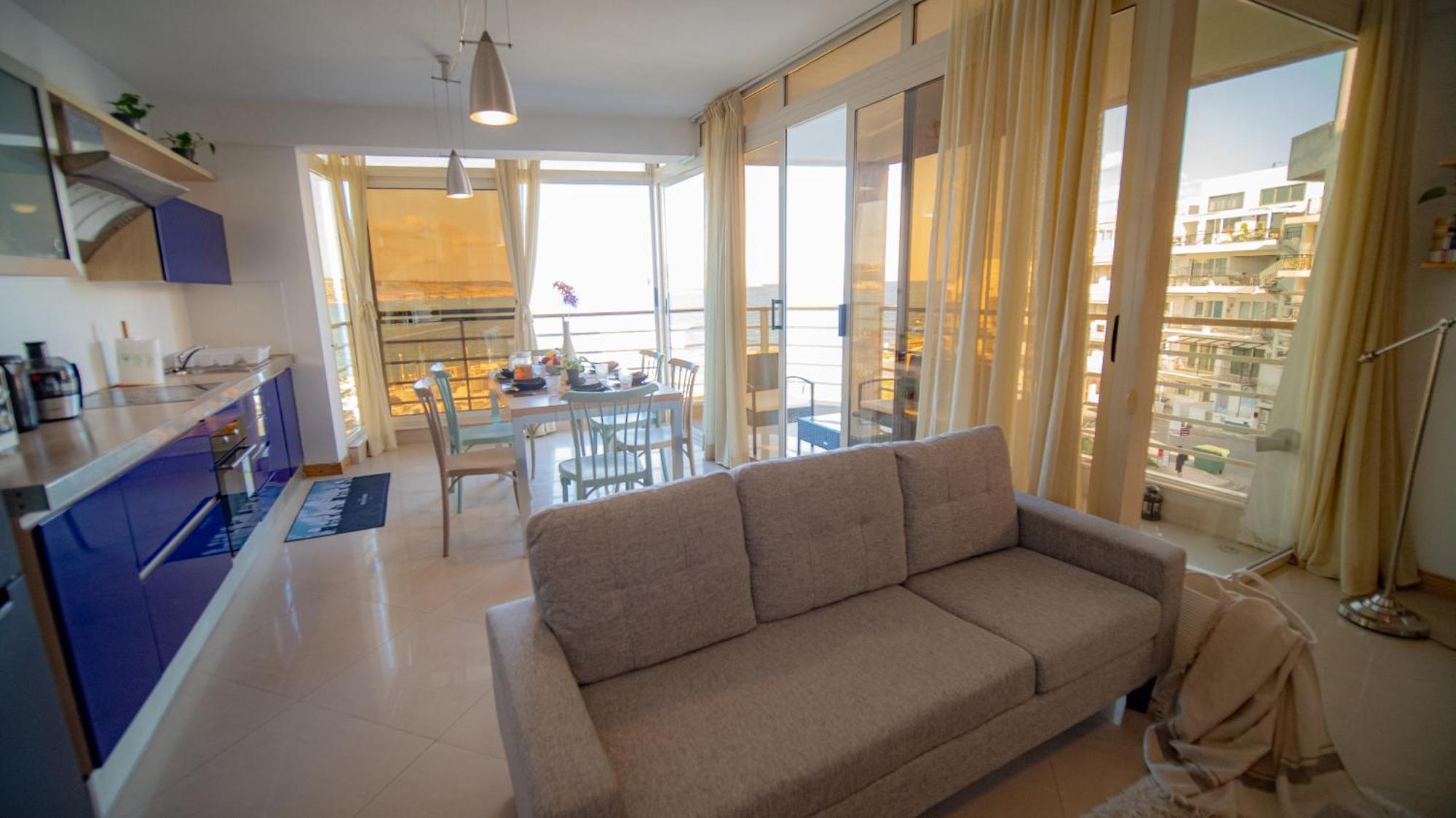 Mellieha Bay 3 Bedroom Apartment "Coastal Comfort" Exteriör bild